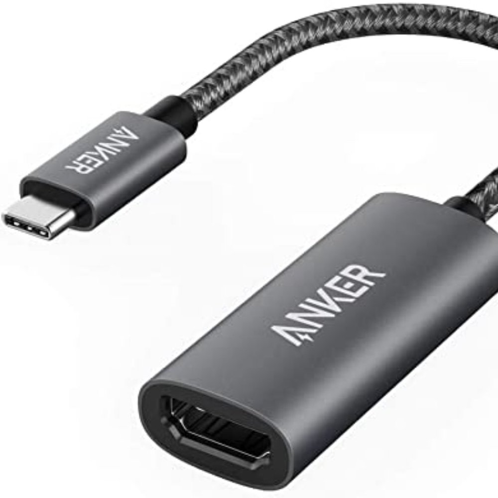 Anker USB C to HDMI Adapter (4K@60Hz), 310 USB-C Adapter (4K HDMI), Aluminum